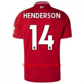 Liverpool Fodboldtrøjer Henderson 14 Hjemmebanesæt 2018/19 Kort ærmer